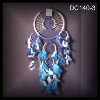 Traumf�nger Dreamcatcher  Blue & White 22x60 (DC140-3)