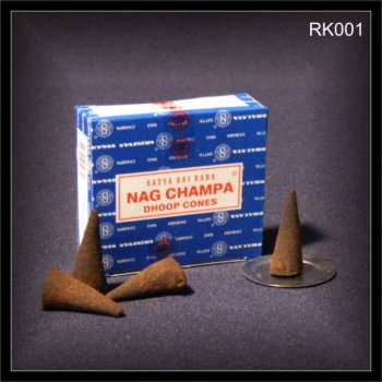 SATYA SAI BABA - NAG CHAMPA 12 R�ucherkegel  (RK001)