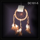 Traumf�nger DREAMCATCHER braun 9x20cm (DC101-5)