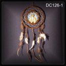 Traumf�nger DREAMCATCHER handbemalt 17x40cm (DC126-1)