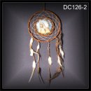Traumf�nger DREAMCATCHER handbemalt 17x40cm (DC126-2)