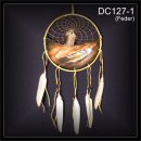 Traumf�nger DREAMCATCHER FEDER PAINT 22x40cm (DC127-1)