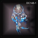 Traumf�nger DREAMCATCHER blau 11x37cm (DC148-1)