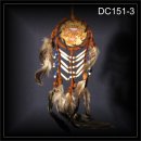 MANDALA Traumf�nger DREAMCATCHER braun 9x30cm (DC151-3)