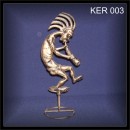 Kerzenhalter Gl�cksbote, Metall, Antik-Look (KER 003)