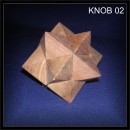 Holz Knobelspiel, Stern zum Stecken (KNOB 02)