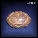 Holz Knobelspiel, Rugby-Ei zum Stecken (KNOB 05)