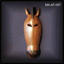 Afrika Maske "ZEBRA" Holz 50cm hoch (MA-AF-007)