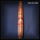 MAORI WANDMASKE 100cm, Holz, beige-bunt  (MA-SU-008)