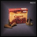 CLOVE -Nelke 10 R�ucherkegel aus Indien DARSHAN (RK014)
