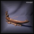 R�ucherst�bchenhalter (RSH009) Boot mit Primi auf Kroko