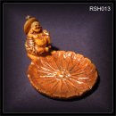 R�ucherst�bchenhalter (RSH013) Happy Buddha rund