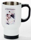 Alu-Thermotasse wei�, mit Wunschmotiv