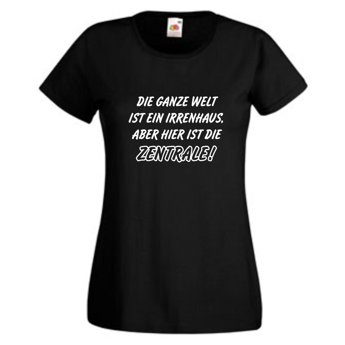 GO008 Arbeitslos und Spaß dabei Sprüche T-Shirt witziges Damen Party Funshirt