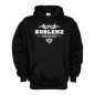 Preview: Koblenz Kapuzenpullover Fan Hoodie mit Tribal (SFU09-24d)