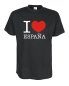 Preview: T-Shirt, I love SPANIEN (Espana), Länder Fanshirt S-5XL (WMS11-60)