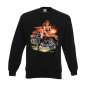 Preview: Sweatshirt Girl over Motorcycle, Biker Funshirt