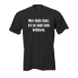 Preview: Wer dich fickt ist zu faul zum wichsen, Fun T-Shirt