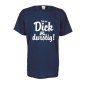 Preview: Ich bin dick und durstig, Fun T-Shirt