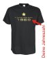 Preview: A Star was born, mit Deiner Jahreszahl, Geburtstags Funshirt (FSG003)