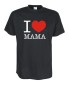 Preview: I Love Mama Fun T-Shirt, schwarz