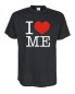 Preview: I Love me Fun T-Shirt, schwarz