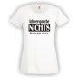 Preview: Ich verspreche nichts ..., T-Shirt, Damen Funshirt