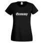 Preview: Germany, T-Shirt, Damen Funshirt