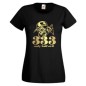 Preview: 333 only half evil, T-Shirt, Damen Funshirt