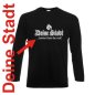 Preview: Longsleeve Deine Stadt, harder than the rest (SFU03-01b)