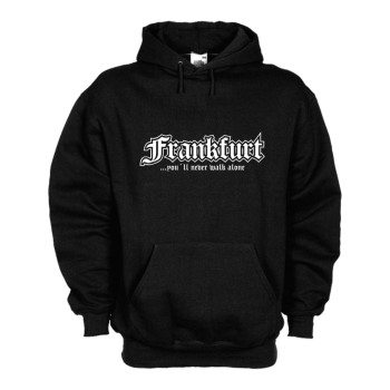 Frankfurt Kapuzenpullover never walk alone Hoodie (SFU01-38d)