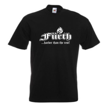 Fürth T-Shirt mit coolem Druck harder than the rest (SFU03-07a)