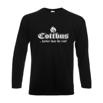 Cottbus harder than the rest Longsleeve, langarm Shirt (SFU03-09b)