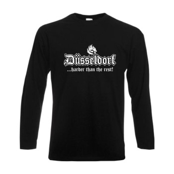 Düsseldorf harder than the rest Longsleeve, langarm Shirt (SFU03-35b)