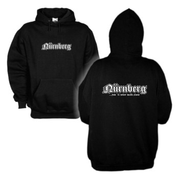 Nürnberg Kapuzenpullover never walk alone Fan Hoodie (SFU04-02d)