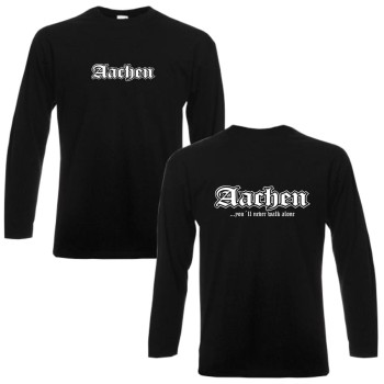 Aachen never walk alone Longsleeve langarm tshirt (SFU04-23b)