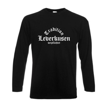Leverkusen Tradition verpflichtet Longsleeve Fanshirt (SFU05-03b)