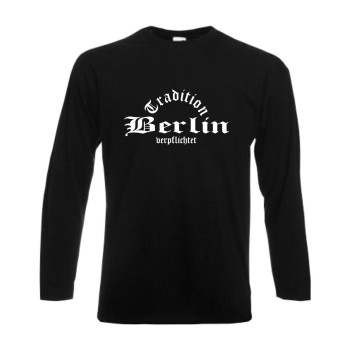 Berlin Tradition verpflichtet Longsleeve Fanshirt (SFU05-08b)