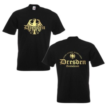 Dresden Fan T-Shirt, meine Heimat meine Liebe (SFU08-34a)