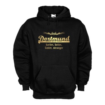 Dortmund Kapuzenpullover harder better faster stronger (SFU10-04d)