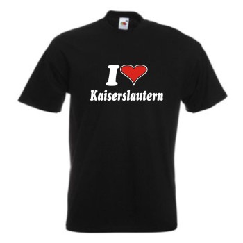 Kaiserslautern I love Fan T-Shirt, Städteshirt (SFU11-15a)