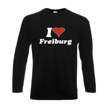 Freiburg I love Longsleeve, Städteshirt (SFU11-30b)
