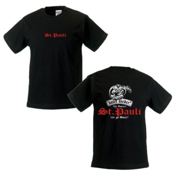 St. Pauli Kinder T-Shirt kniet nieder... ist zu Gast (SFU13-06f)