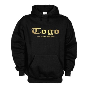 Kapuzensweat TOGO, never walk alone, S - 6XL (WMS01-64d)