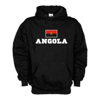 Kapuzensweat ANGOLA, Flagshirt, Fan Hoodie S-6X (WMS02-08d)