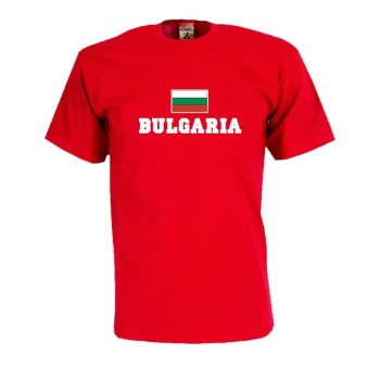 T-Shirt BULGARIEN (Bulgaria), Flagshirt, Fanshirt S - 5XL (WMS02-13a)