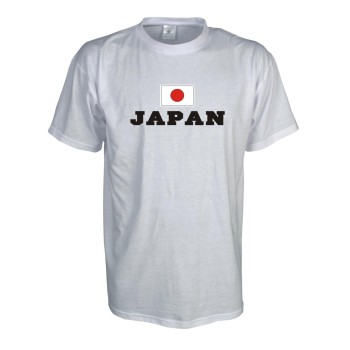 T-Shirt JAPAN, Flagshirt, Fanshirt S - 5XL (WMS02-31a)