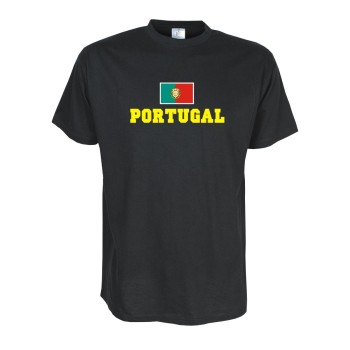T-Shirt PORTUGAL, Flagshirt, Fanshirt S - 5XL (WMS02-49a)