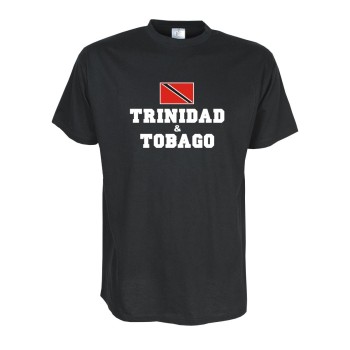 T-Shirt TRINIDAD & TOBAGO, Flagshirt, Fanshirt S - 5XL (WMS02-65a)