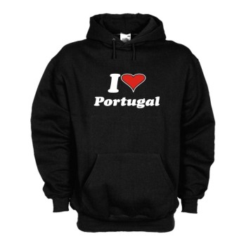 Kapuzensweat I love PORTUGAL Länder Fan Hoodie (WMS04-49d)